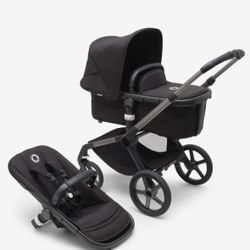Bugaboo Fox 2 Complete Full Size All Terrain Stroller With bassinet and seat stroller  