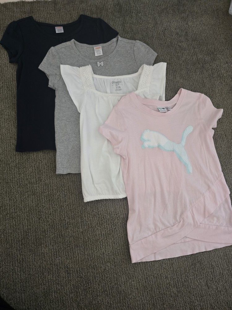 Girls Short Sleeve Shirts