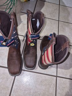 Botas con caskillo, safety toe, 8m,9m,9.5w con caskillo,$145 par