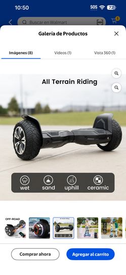 Hoverboard With Cart