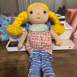 Matilda Jane SUNNY Soft Doll in LUCIA SHABBY Outfit 18” Girl Cloth Plush