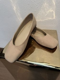 Vince Leah Square Toe Ballet Flats