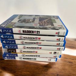 Madden NFL Bundle Of Video Games For PlayStation 4