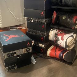 Jordan winterized and red cement 4s size 7y