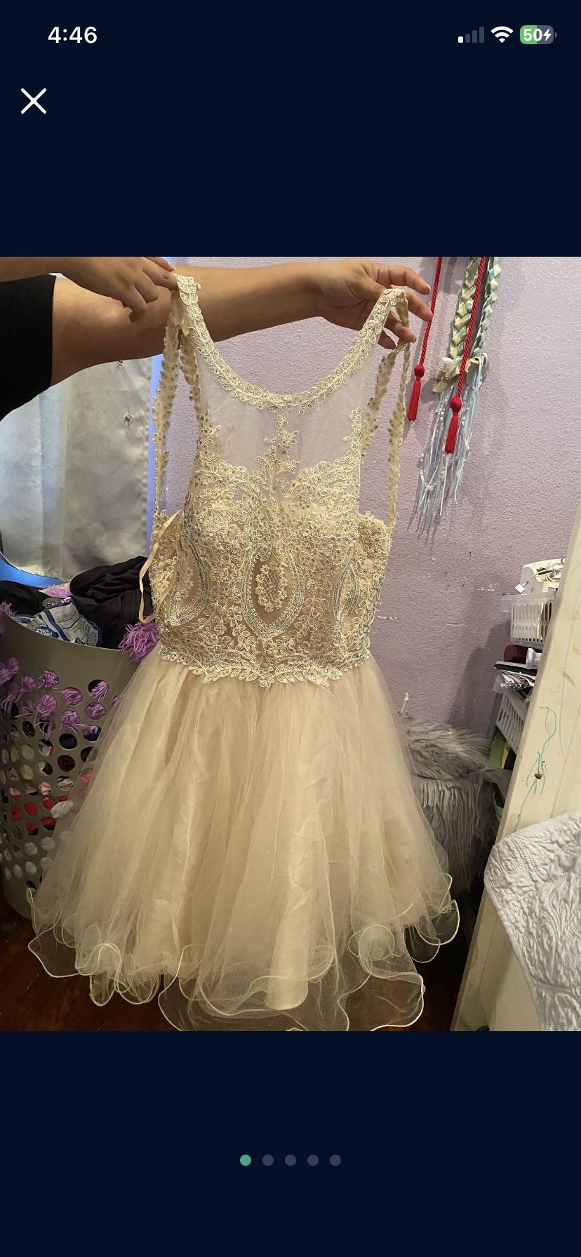 Champagne Dress 