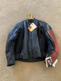 JOE ROCKET MICHAEL JORDAN MOTORCYCLE LEATHER JACKET
