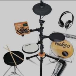Carlsbro Rock 50 Electronic Drum Set (W/Extras!)