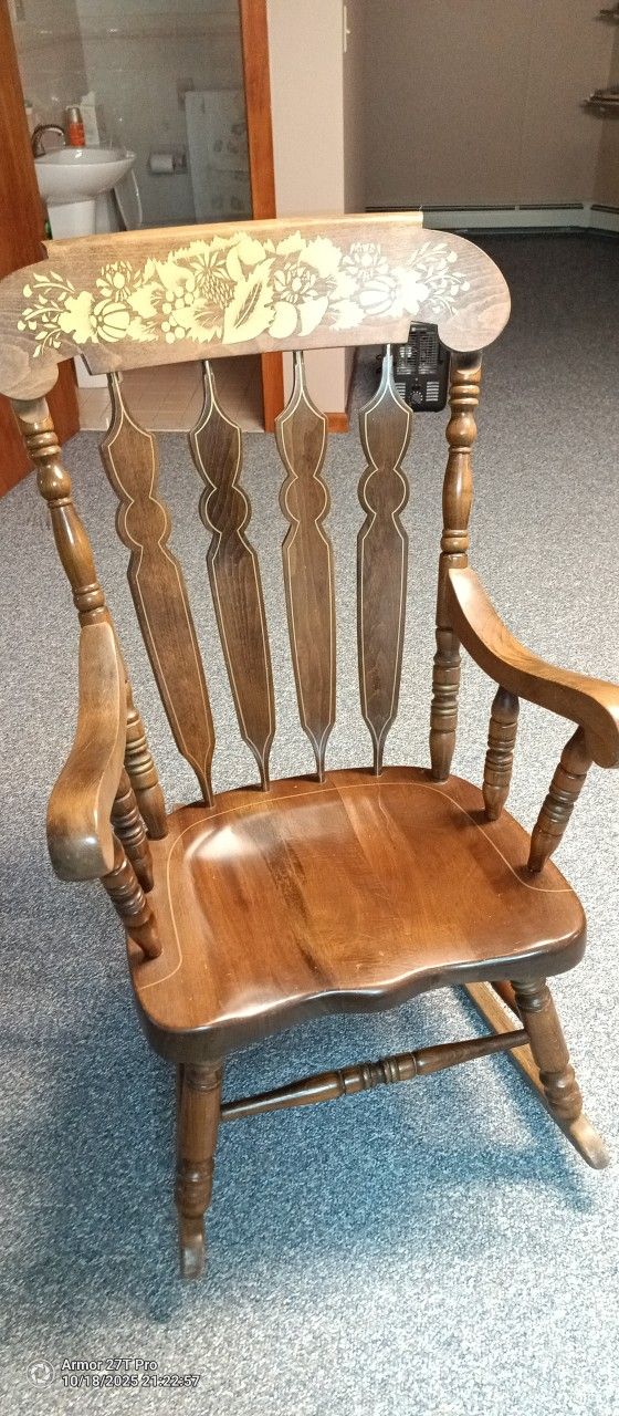 Wooden Rocking Chair