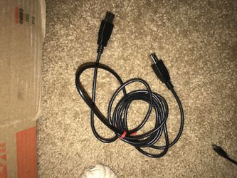 Printer cable and HDMI cord
