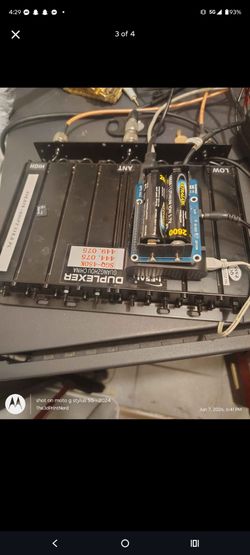 Ham radio repeater Motorola VRM 650 Radio Modems and Duplexer repeater