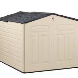 6 ft. 6 in. x 5 ft. Slide-Lid Resin Shed