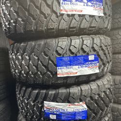 35x12.50R18 Atlander Mud Terrain Tires/ LLANTAS NUEVAS- INSTALLED AND BALANCING