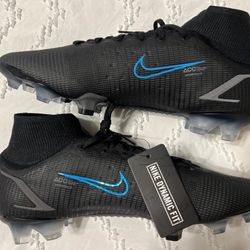 Nike Elite Soccer Cleats Mens Size 10 Black 
