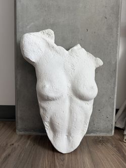 Female Bust Wall Art Sculpture