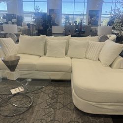 2 Piece Stationary sectional 