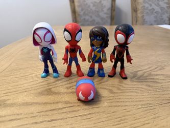 Spiderman and his amazing friends  toys