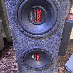 Speakers With Amp And Box