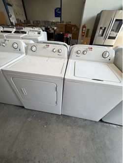 Washer and dryer