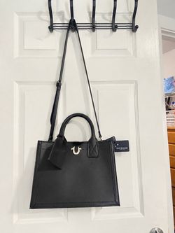 Black true religion, tote bag