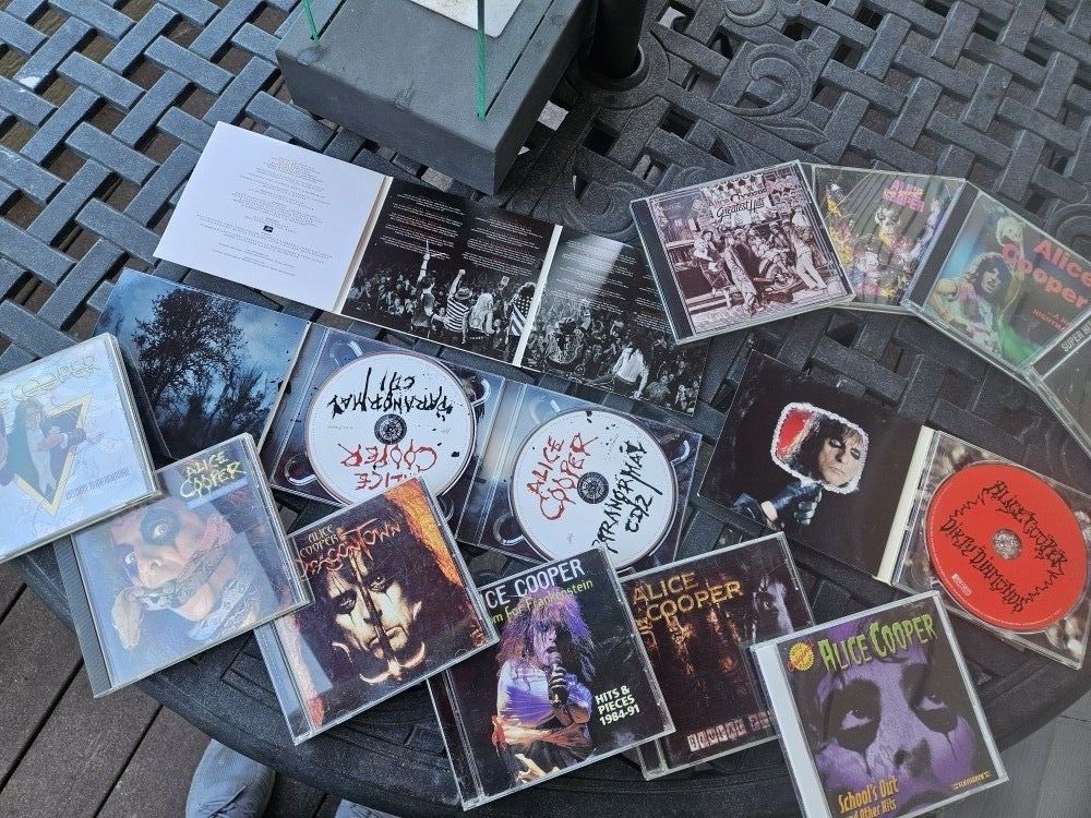 Alice Cooper Cd Collection