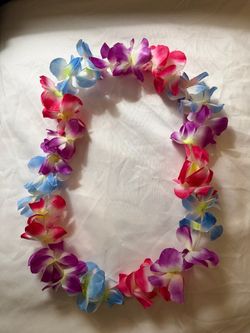 Light up flower lei
