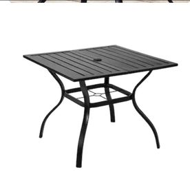 OUTDOOR METAL TABLE 36"