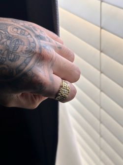 San Judas Nugget ring