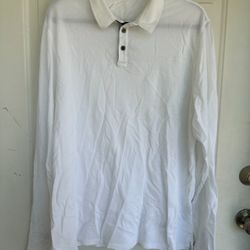Burberry Brit London Cotton Long Sleeve Polo Shirt size XXXL