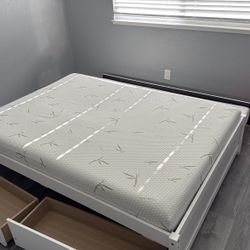 Twin Bed with Trundle & Storage Drawers - Excellent Condition 175 (OBO)