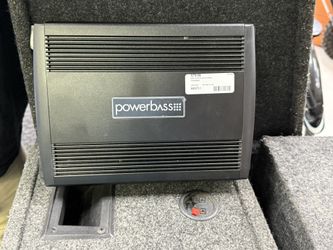 Powerbass 400 watts 2 channel car amplifier model ASA3-400.2  846373-1