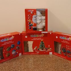 5 Kids Creatology 3D Scene Craft Kit Ensemble Kits, Holiday Crafts