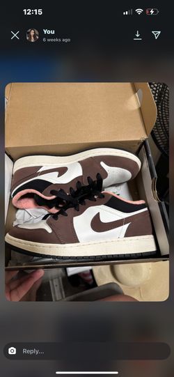 Mocha Air Jordan’s Size 3.5y
