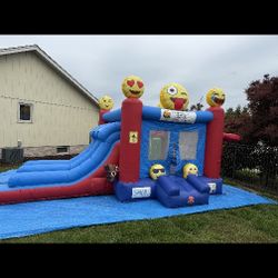 Emoji Bounce house Combo