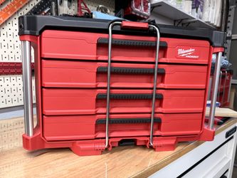Milwaukee PACKOUT 4-Drawer Tool Box 48-22-8444 + OEM Dividers