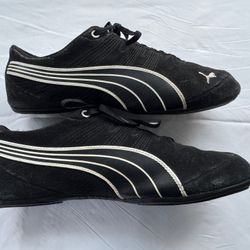 PUMA, Speedcat, BLACK, Suede, Retro, Sneakers, 8.5, Women’s
