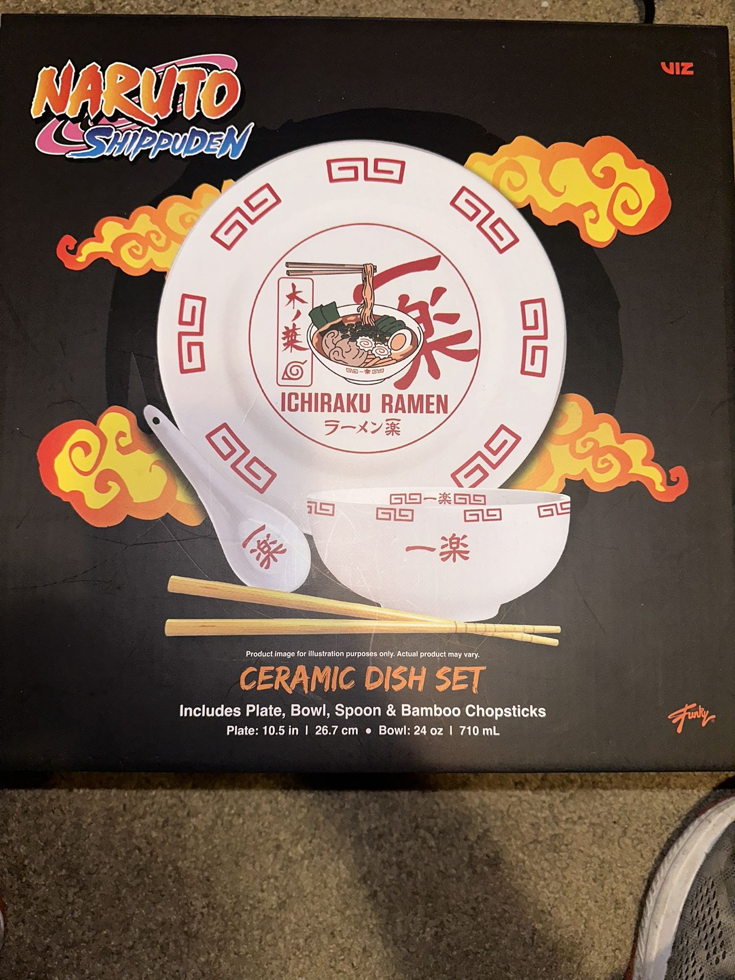 Naruto Shippuden Ceramic Dish