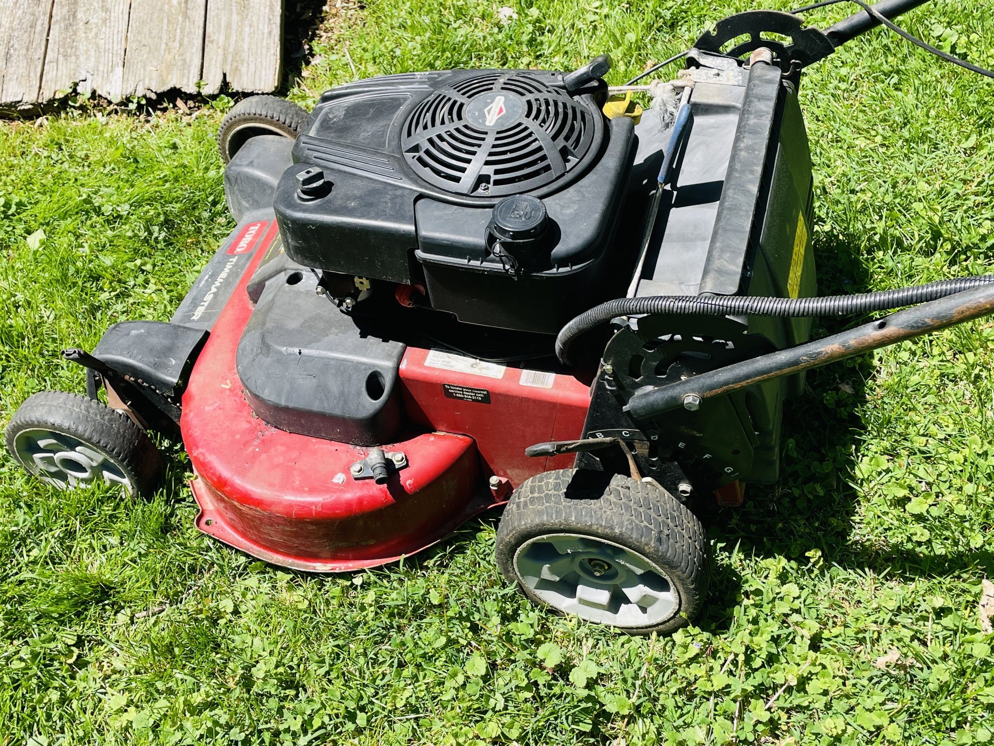 30’ Toro Time Master Lawnmower.