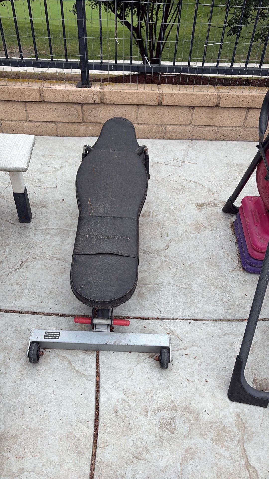Workout bench