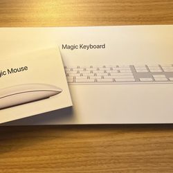 Apple Magic Mouse And Keyboard For Macs 