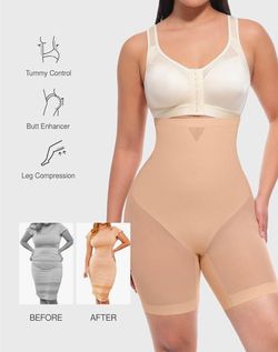 High Waist Butt Lifting Seamless Body Shaper Underwear