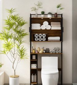 Saidou Freestanding Over-the-Toilet Storage