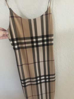 New Plaid London Dress Small