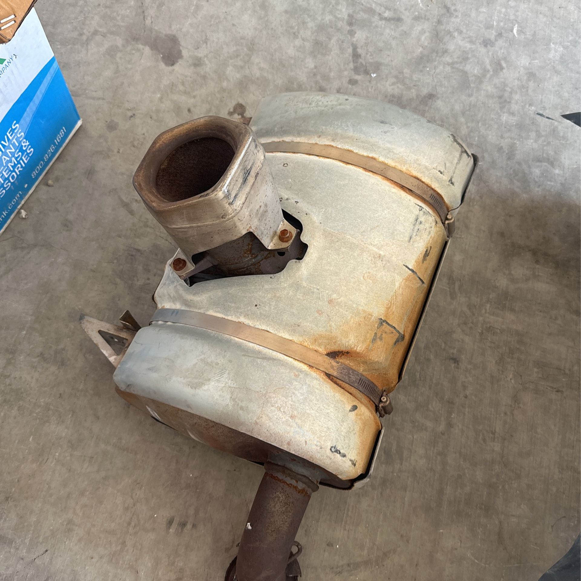 Stock Can Am Exhaust 