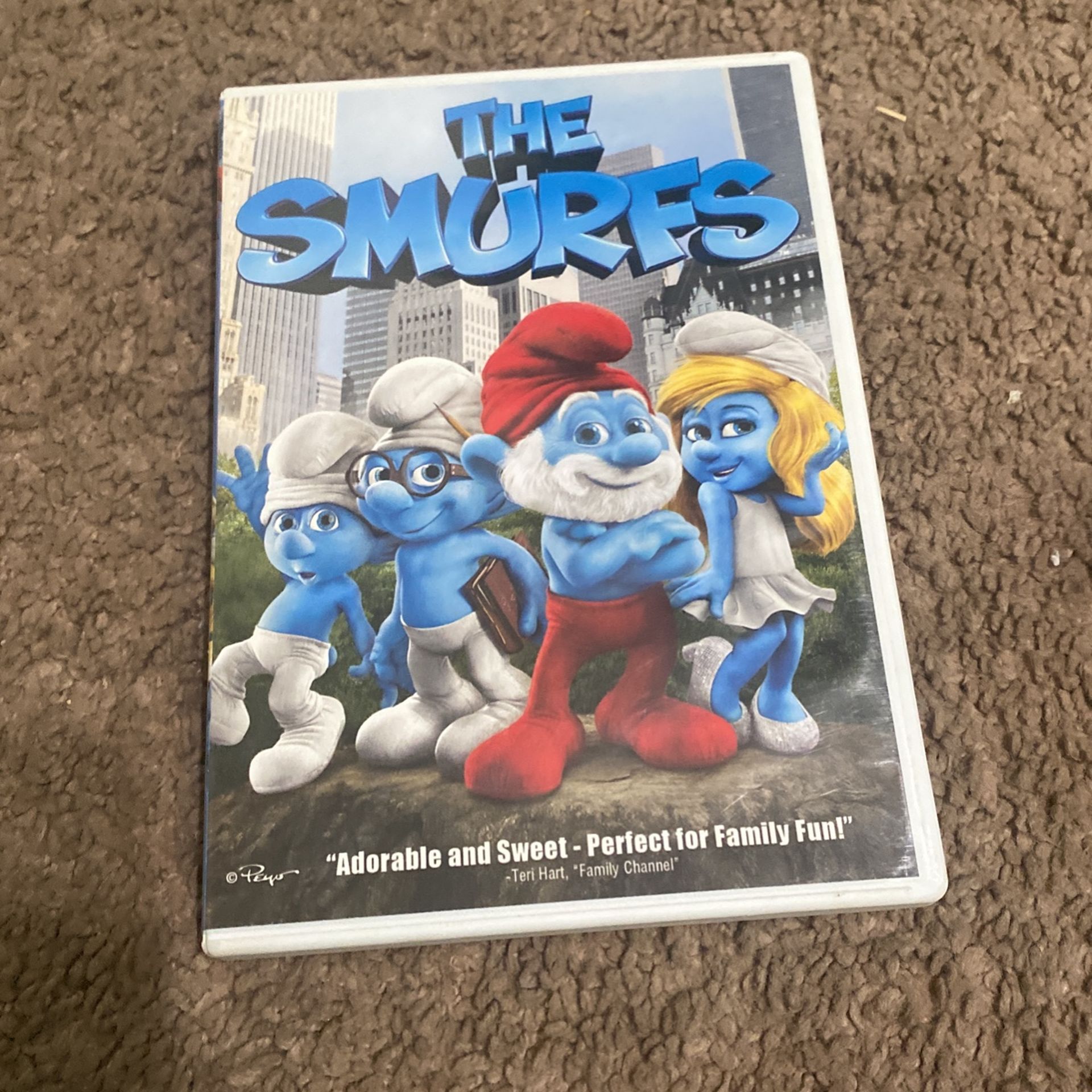 The Smurfs dvd