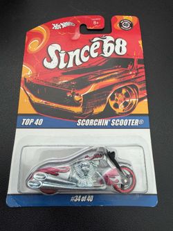 Since ‘ 68 Scorching Scooter 40th anniversary hot wheel