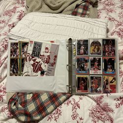 Vintage Michael Jordan basketball old Sports Cards binder 70s 80s lot collection