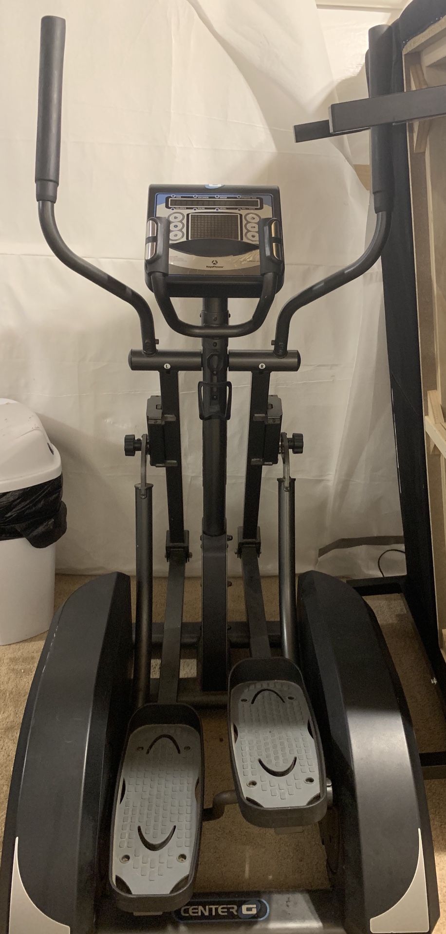 Elliptical machine exercise equipment