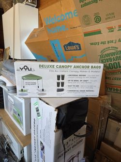 Deluxe Canopy Anchor Bags 