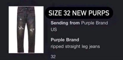 purple brand jeans