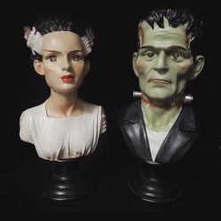 Frankenstein Bride of Frankenstein Busts